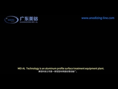 Alüminyum Anodizasyon Üretim hattı