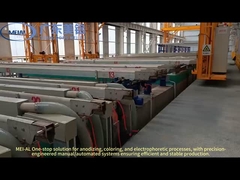 6061/6063 Orta boyutlu mühürleme tipi ile alaşım alüminyum anodlama ekipmanları