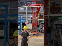 yükleme ve yükleme asansörü