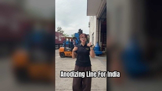 Eloksal Hattı Ekipmanları