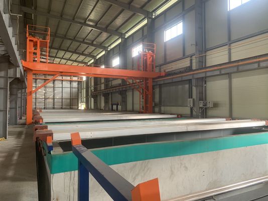 İyi fiyat 2500T / Ay El Oksidasyon Üretim hattı 8000*Açıklık*3500 çevrimiçi