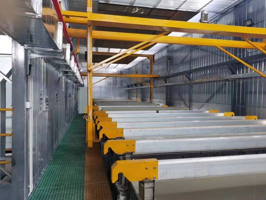 İyi fiyat AC 3 Fazlı 380v 50hz güç kaynağı ile Alüminyum Profiller için Anodizasyon Üretim hattı çevrimiçi