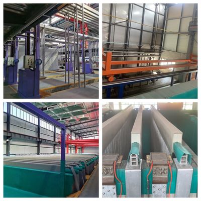 İyi fiyat Alüminyum Profiller Anodizasyon Üretim hattı 6500mm Maksimum Profil Uzunluğu çevrimiçi