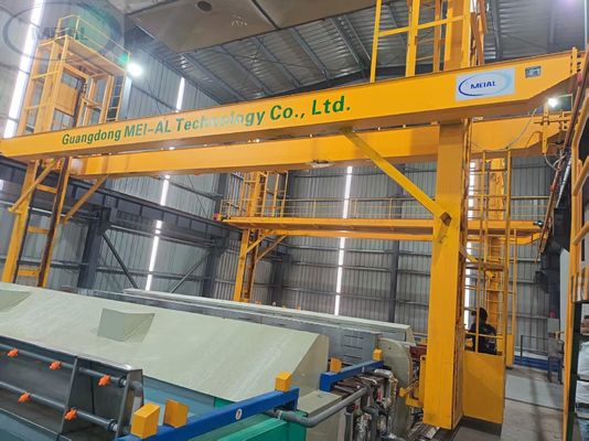 İyi fiyat 2000T/M Green and Efficient Aluminum Anodizing Line for 6063 6061 7075 Alloys Çevrimiçi