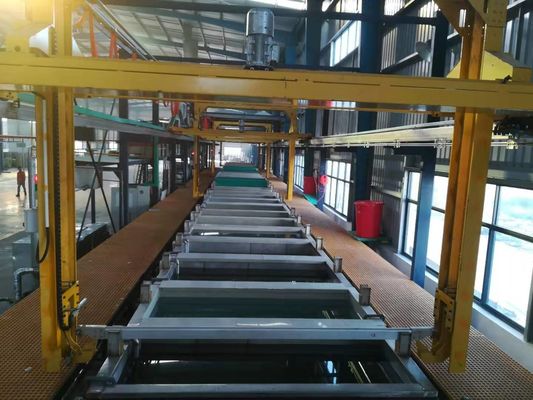 Küçük İş Parçası Otomatik Eloksal Hattı Renklendirme Arıtma Süreci