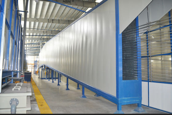 İyi bir fiyat. Püskürtme Dikey Toz Boya Hattı Otomatik 1200T / Ay Çıkışı çevrimiçi