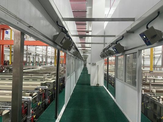 İyi fiyat Semi-Automatic Anodizing Production Line with 2,500 T/M Capacity, Modular Design, and RoHS and REACH Compliance Çevrimiçi