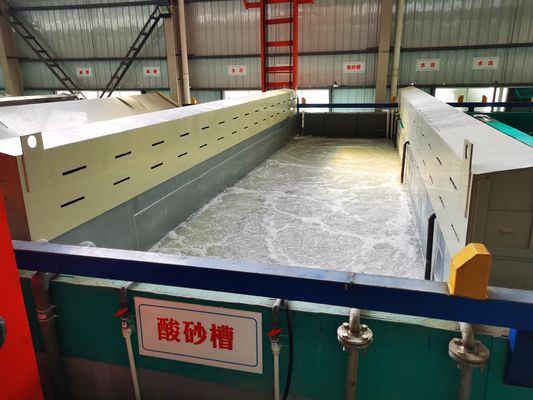 3000T / Ay Güç Eloksal Üretim Hattı Süreci Yatay U Modu