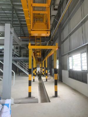 Yatay Eloksal Hattı Sistemi Arıtma Manuel Raf Yöntemi