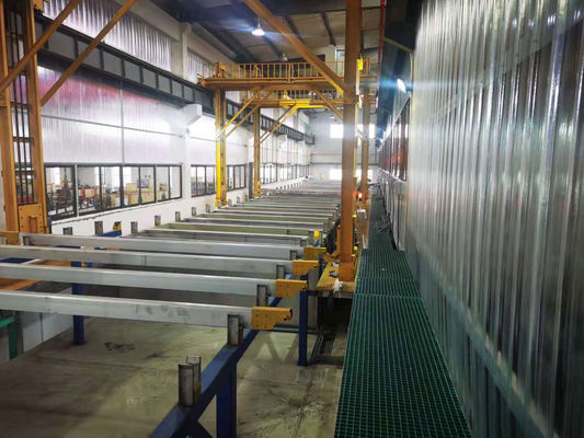 İyi fiyat 500T / Ay Eloksal Üretim Hattı Yarı Otomatik / Otomatik çevrimiçi