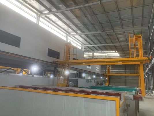 İyi fiyat Alüminyum Anodizing Line satış için Otomatik Horizontal U Modu çevrimiçi