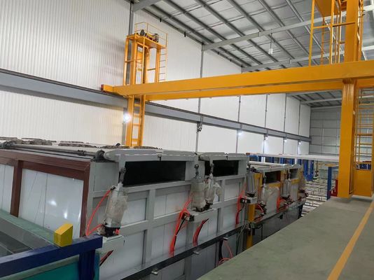 Alüminyum Anodizing Line satış için Otomatik Horizontal U Modu