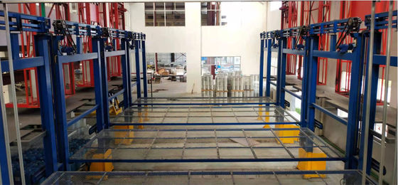 Güç Otomatik Eloksal Hattı Süreci Yatay Eloksal hattı