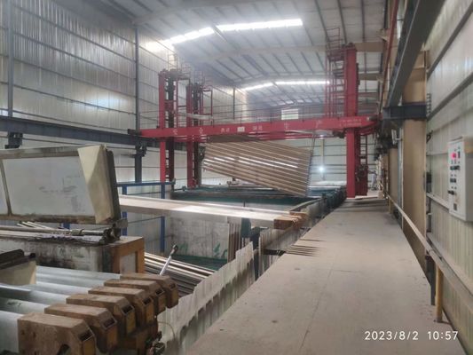 380V - 415V Eloksal Üretim Hattı Kılavuzu 200T / Ay Çıkışı