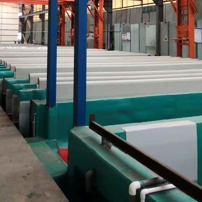 İyi bir fiyat. 1500T / Ay Gümüş Rengi 8-12μM ile Anodizing Üretim hattı çevrimiçi