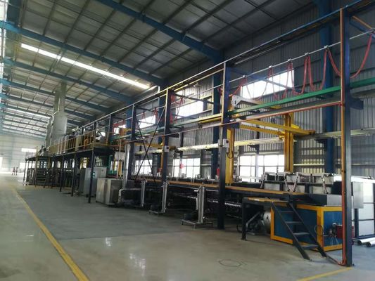 İyi fiyat 150 T/ay Yarı Otomatik Yatay Oksidasyon üretim hattı çevrimiçi
