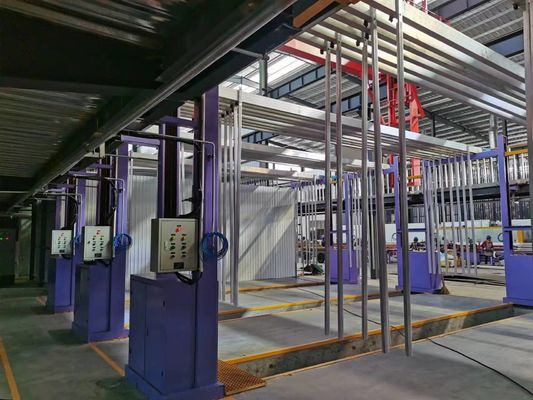 İyi fiyat Alüminyum Profili için Yüksek Kaliteli 2000T/ay Anodizasyon Üretim hattı çevrimiçi