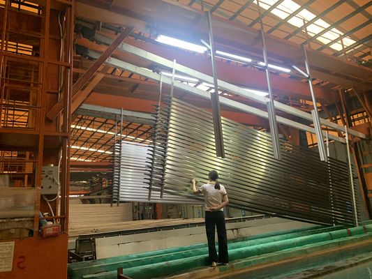 Anodizasyon üretim hattı için serbest sülfürik asit 180 artı 30 g/l ile yağsızlaştırma tankı