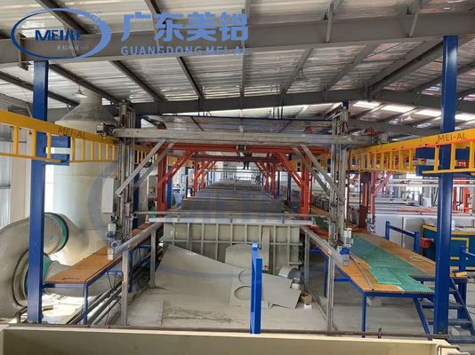 İyi bir fiyat. Otomatik 800T / Ay Alüminyum Anodizing Üretim Hatı Yüzey Tedavisi Ekipmanı çevrimiçi