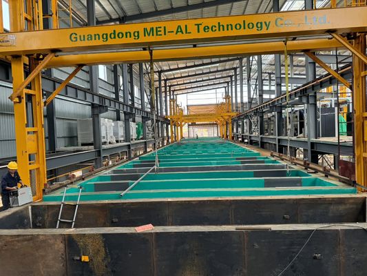 Kesin anodlama işlemi için özelleştirilebilir 3HP-380V/50HZ anodlama hattı