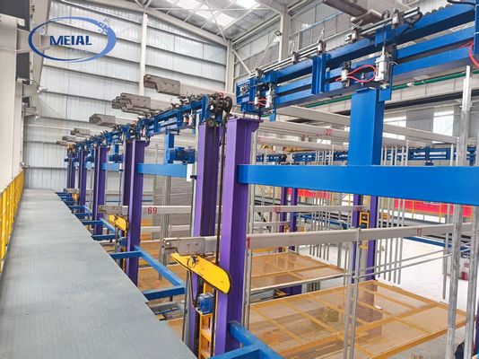 Premium 1000 MT / Ay Alüminyum Anodizing Line Solutions Guangdong MEI-AL Teknolojisi
