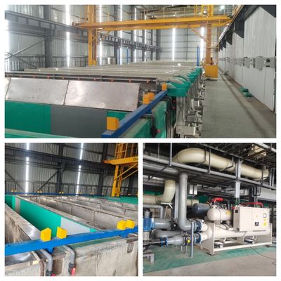 İyi bir fiyat. 2000T/M Yüksek Kaliteli Alüminyum Profil Eloksal Üretim Hattı çevrimiçi