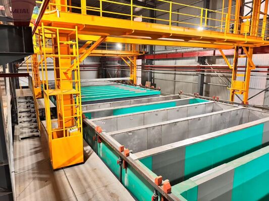 İyi fiyat 6063 6061 7075 Güneş Alüminyum Çerçeve Yüzey Tedavisi için Alüminyum Alaşım Anodizasyon Üretim hattı çevrimiçi