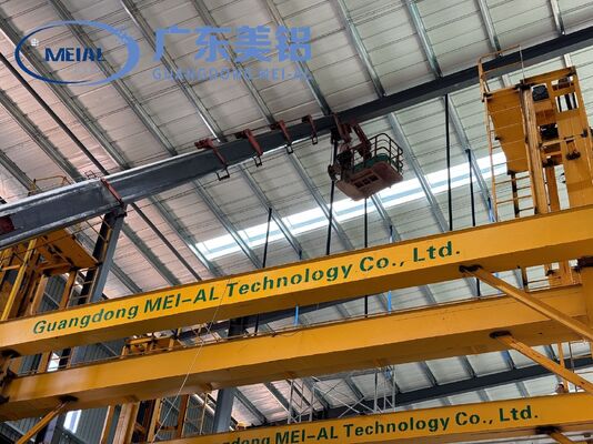 İyi fiyat 150 T/M Alüminyum Silindir Anodizing Hard Oxidation Üretim hattı çevrimiçi