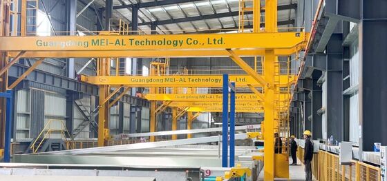 İyi fiyat Otomatik 800T / Aylık Alüminyum Anodizasyon Üretim Hattı, özelleştirilebilir Boyut 1-6500mm ve Mükemmel Sıvışmaya Direnci Yüzey Tedavisi Ekipmanı çevrimiçi
