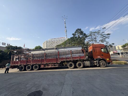 İyi fiyat 150 T/ay Kapasite Oksidasyon Üretim hattı 6500mm Maksimum Profil Uzunluğu ve 8-12μm Anodizing Film Kalınlığı çevrimiçi