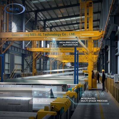 İyi fiyat Modüler tasarım ve 5-25μm Film Kalınlığı ile Tam Otomatik Alüminyum Anodizing Üretim hattı çevrimiçi